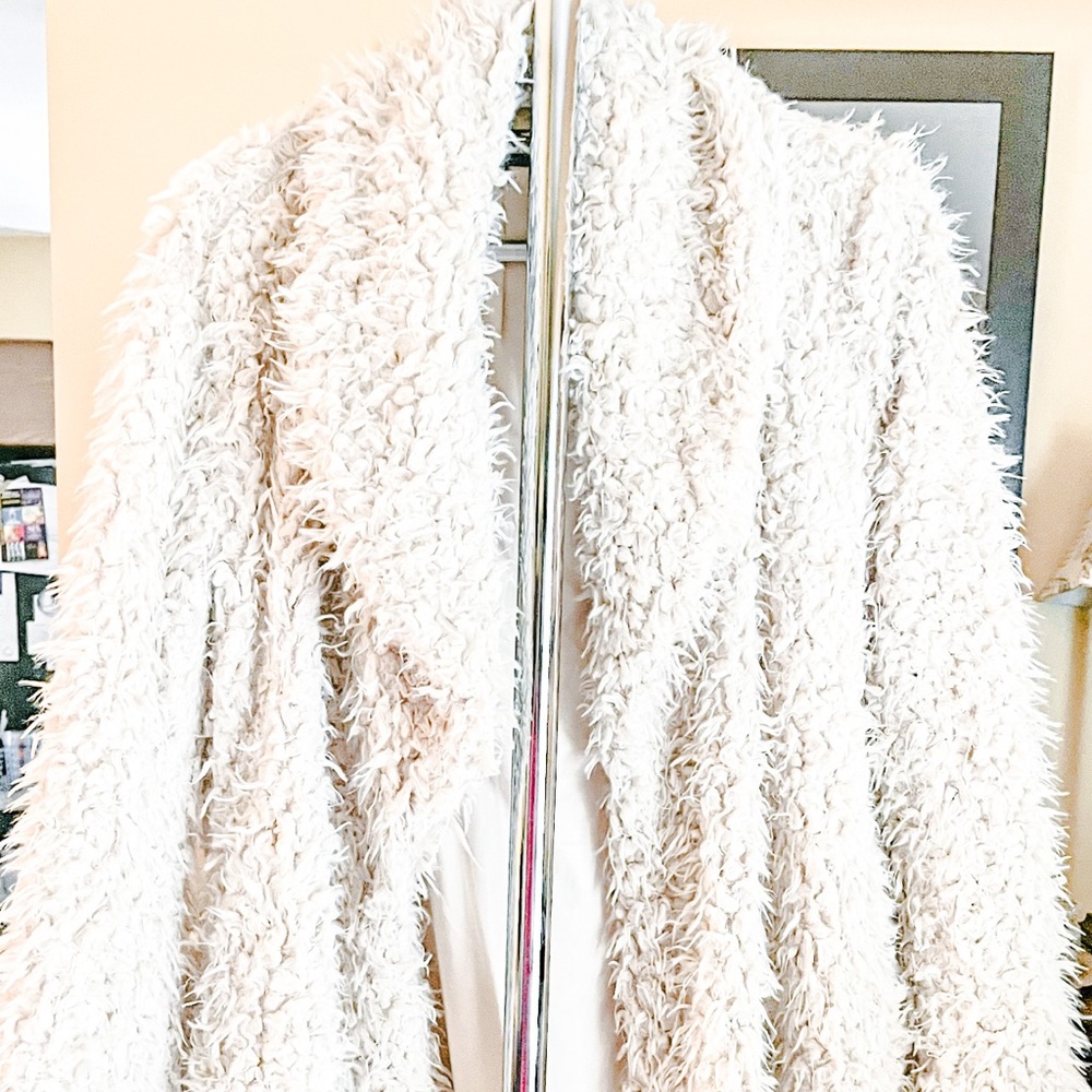 White Fuzzy Jacket